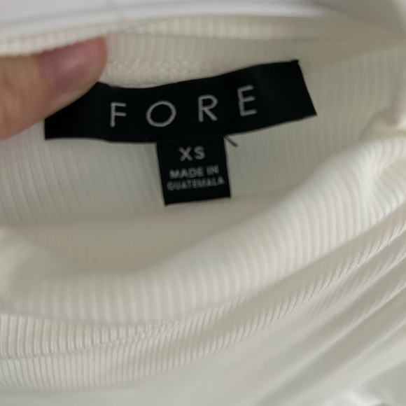 Criss cross long sleeve crop top - Picture 6 of 6